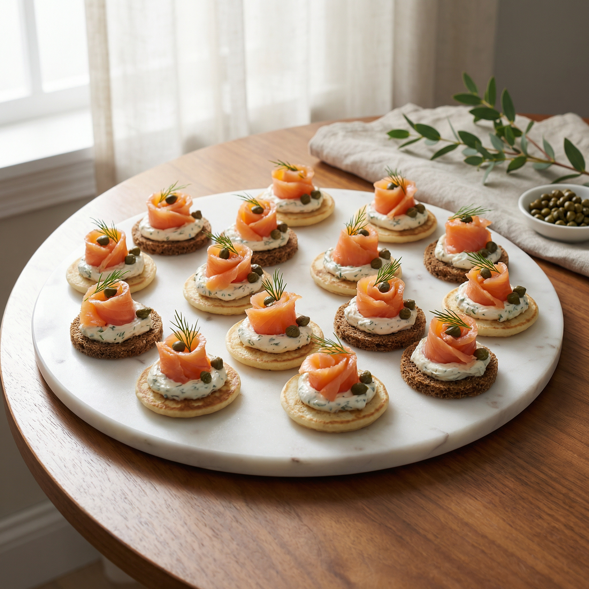 Barquetes (Salmão, Bacalhau)